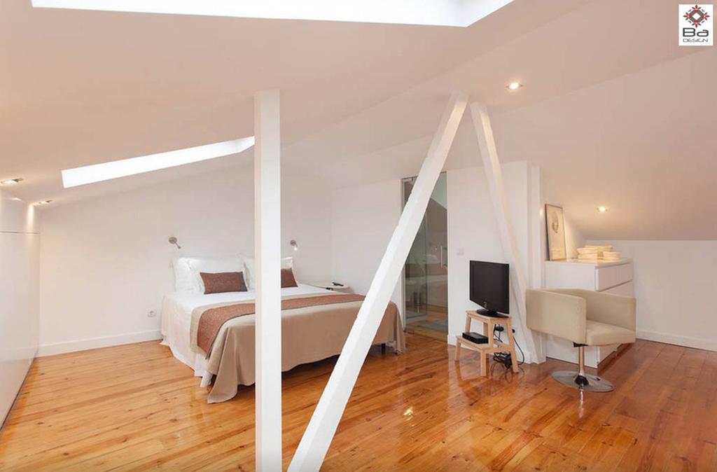 Design Duplex Apartment Ba/ Chiado Lisbon Ruang foto