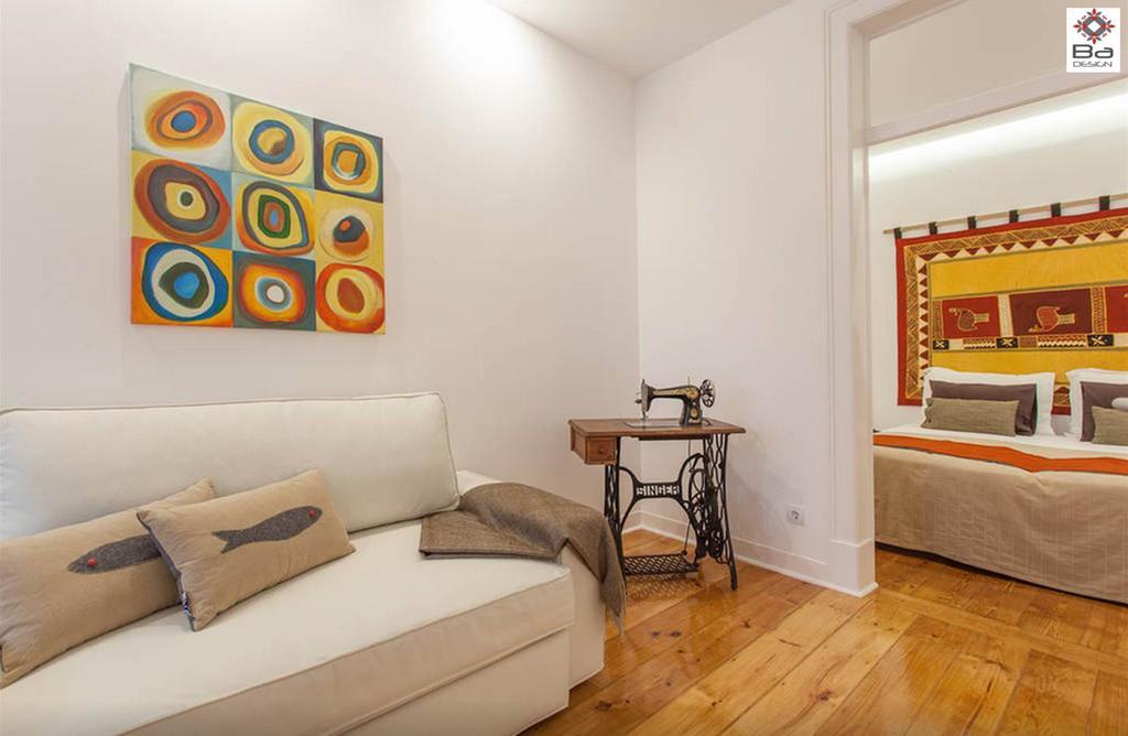 Design Duplex Apartment Ba/ Chiado Lisbon Ruang foto